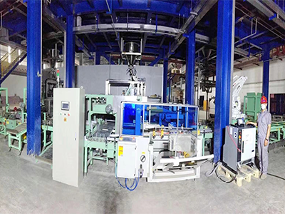 某大型锂电厂全自动装箱码垛生产线