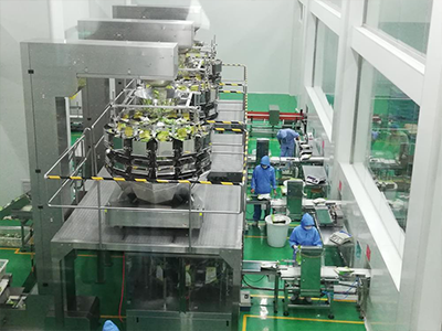 某食品厂全自动包装线